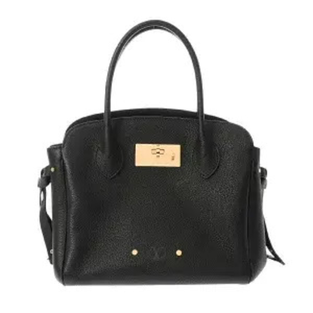 Louis Vuitton Mira Calf Leather Top Handle Bag Noir Black